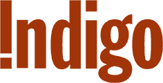 indigo logo orange red